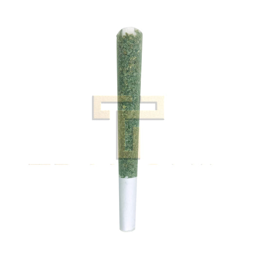 A Tranquil THCA 1.5g preroll against a white background.